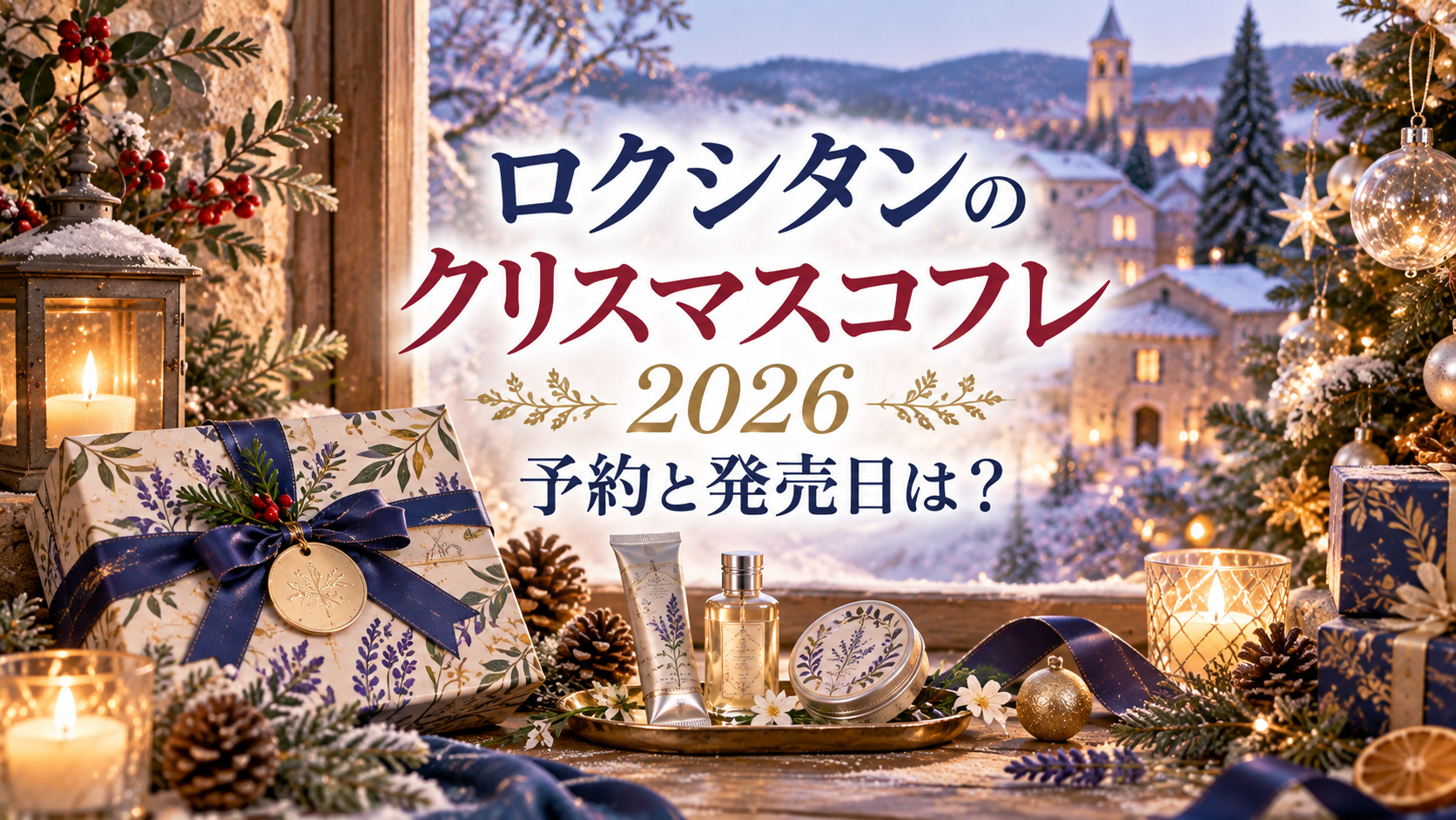 ロクシタンのクリスマスコフレ2026の予約開始日と発売日